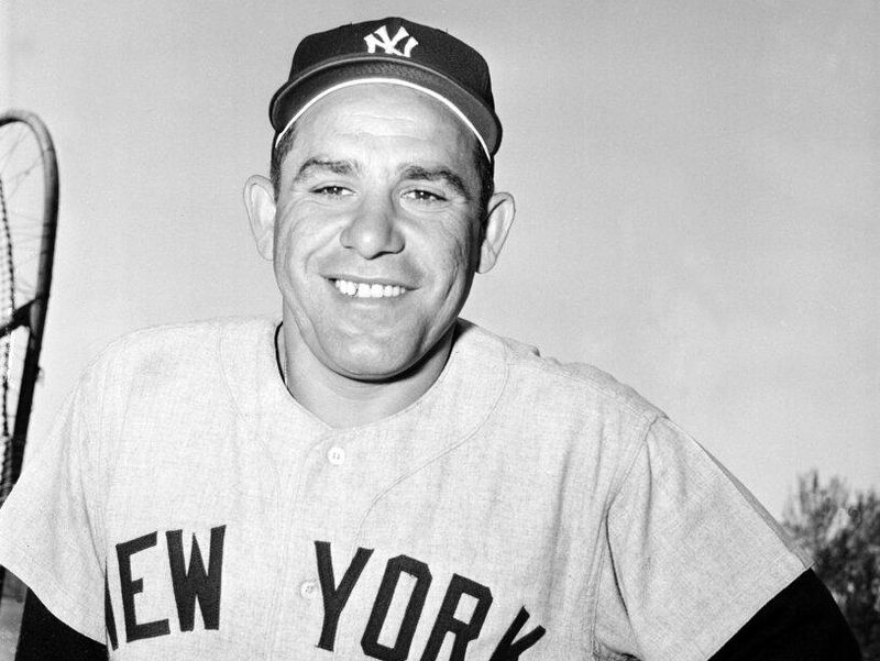 New York Yankees catcher Yogi Berra