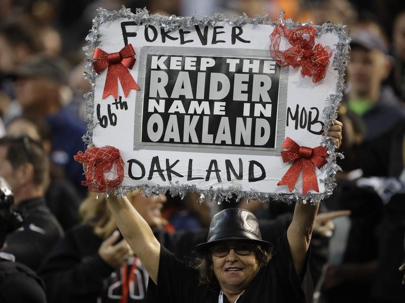 Oakland Raiders fan