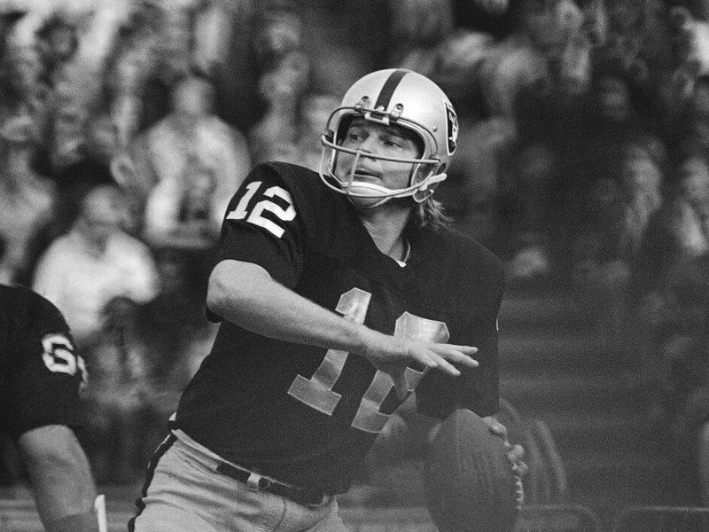 Oakland Raiders quarterback Ken Stabler