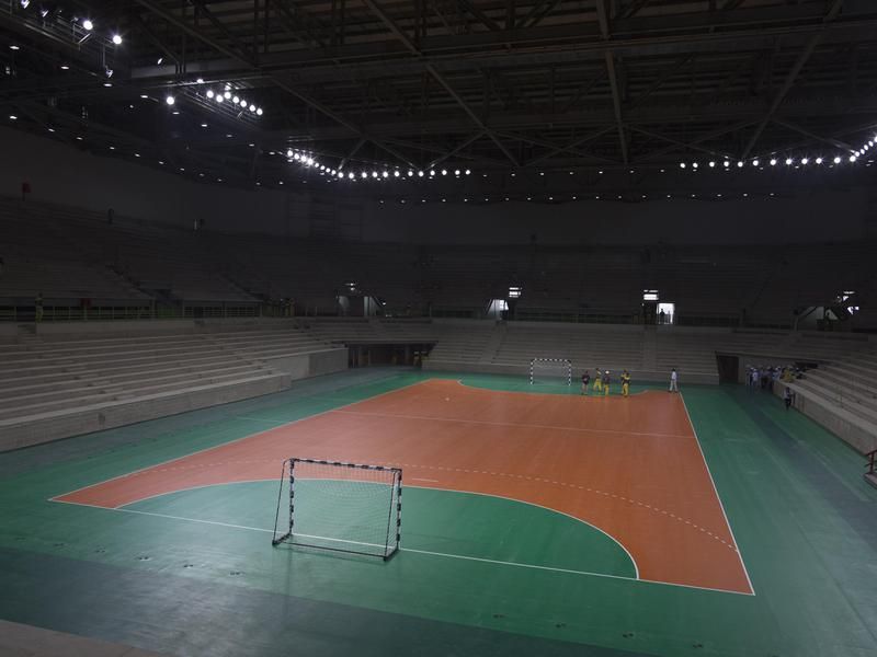 Olympic handball court