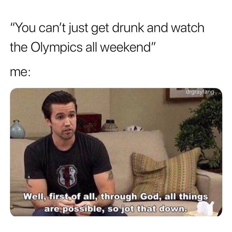 Olympics all weekend
