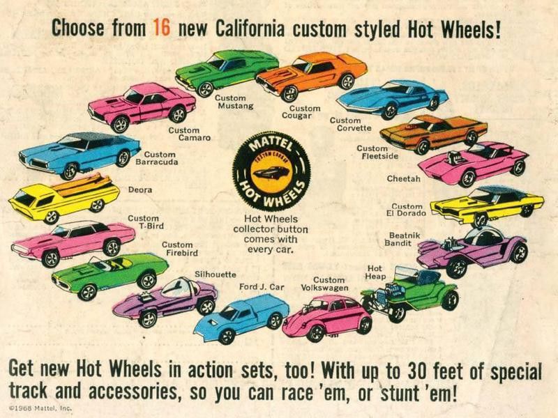 Original "Sweet 16" Hot Wheels Are All Valuable
