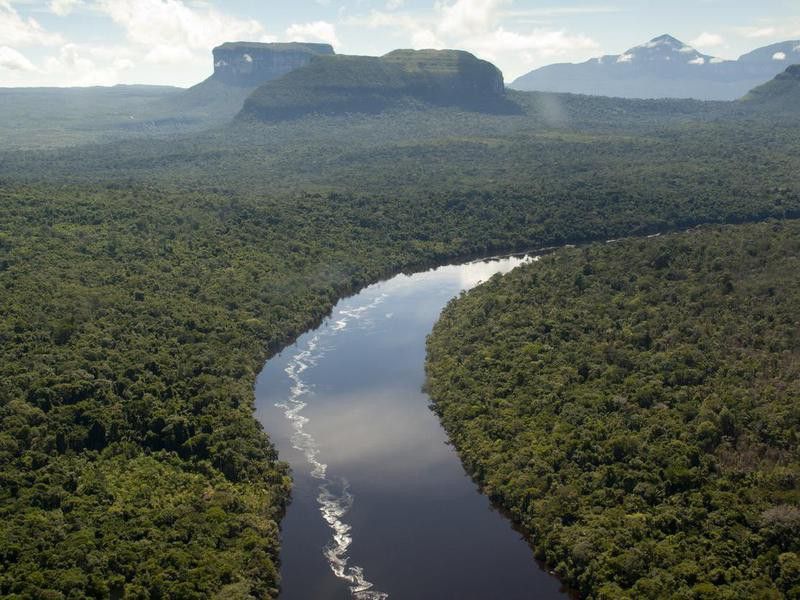 Orinoco River in Venezuela