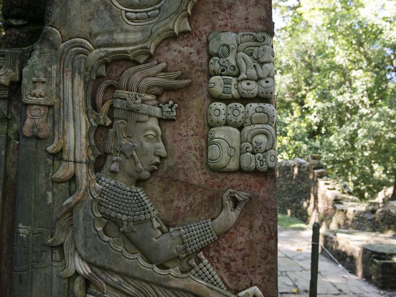 Palenque, Mexico Mayan temple ruins