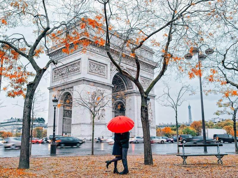 Paris in the autumn