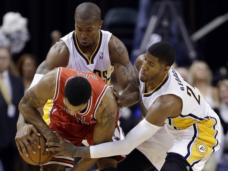 Paul George and David West
