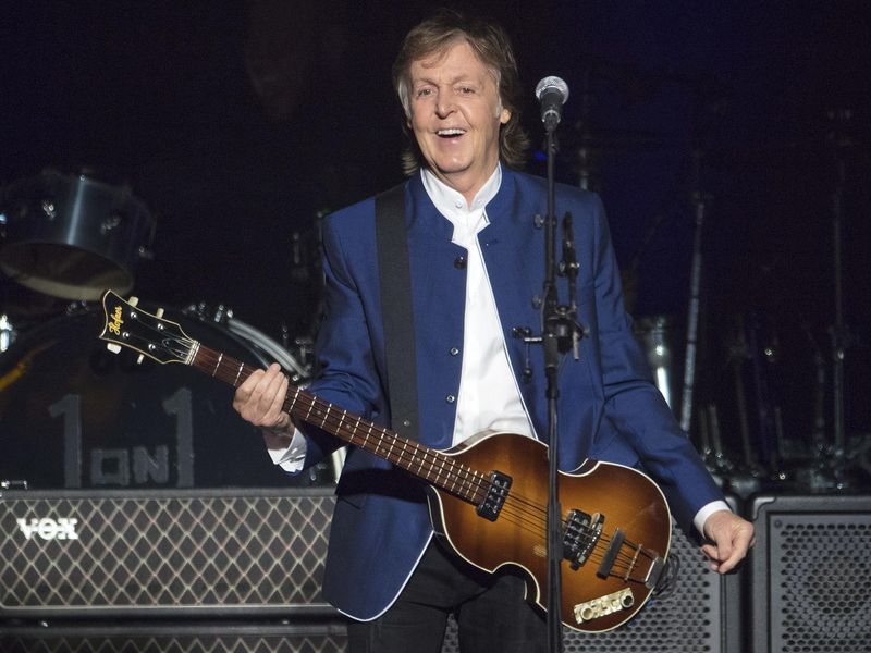 Paul McCartney performs at Amalie Arena