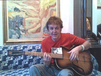 Paul McCartney’s 1950s Rex Acoustic Guitar