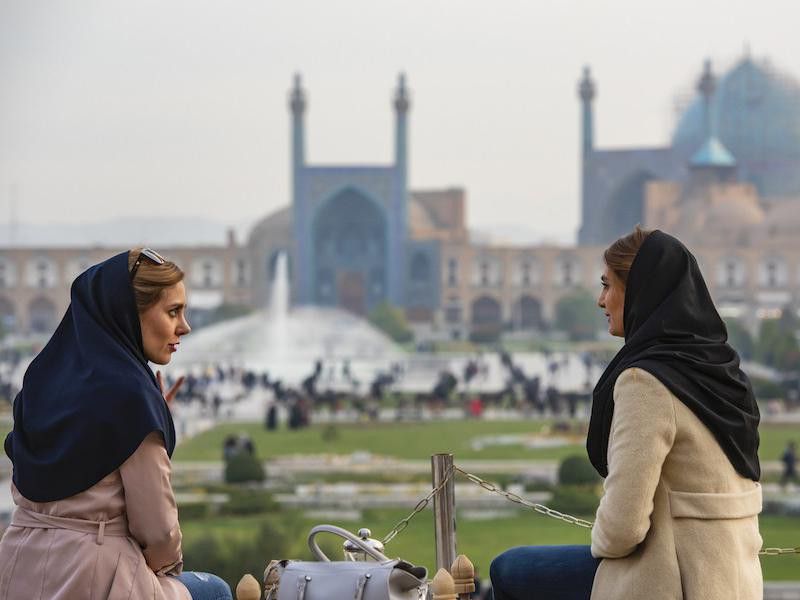 Persian women talking