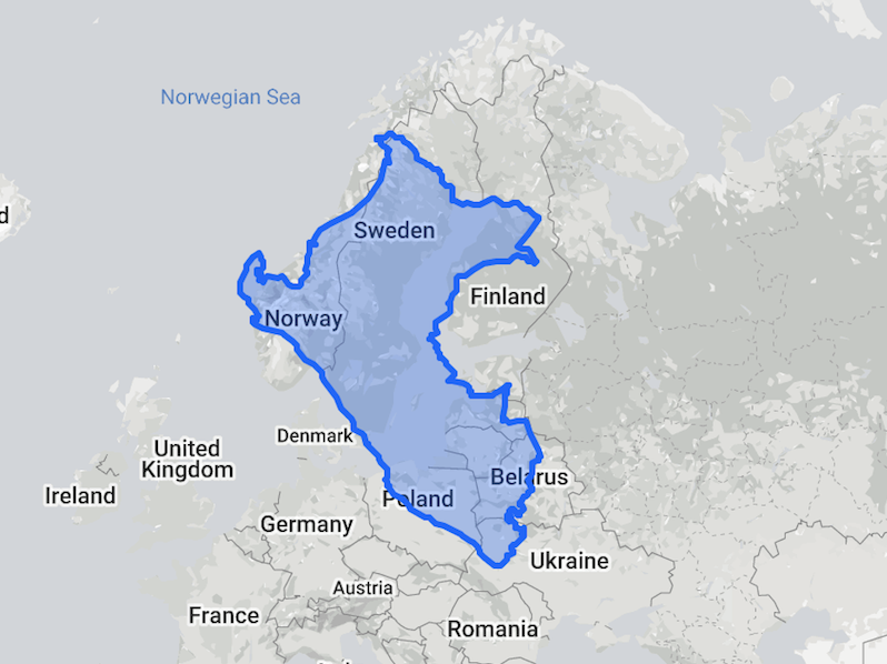 Peru compared to Sweden