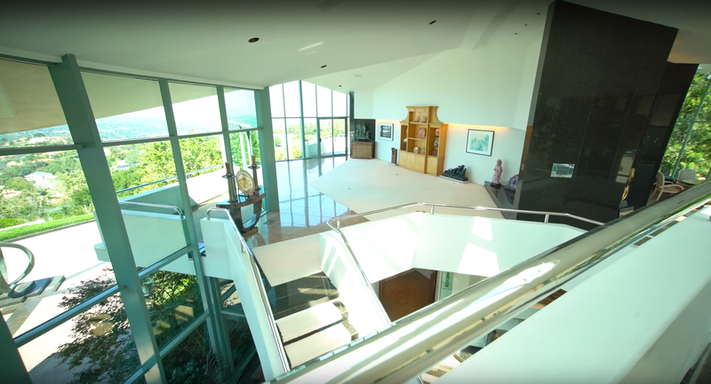 Pharrell Williams' second-floor view
