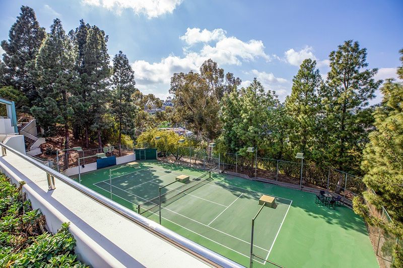 Pharrell Williams' tennis court