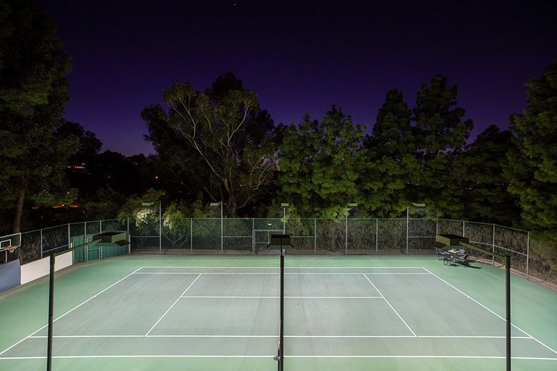 Pharrell Williams' tennis court