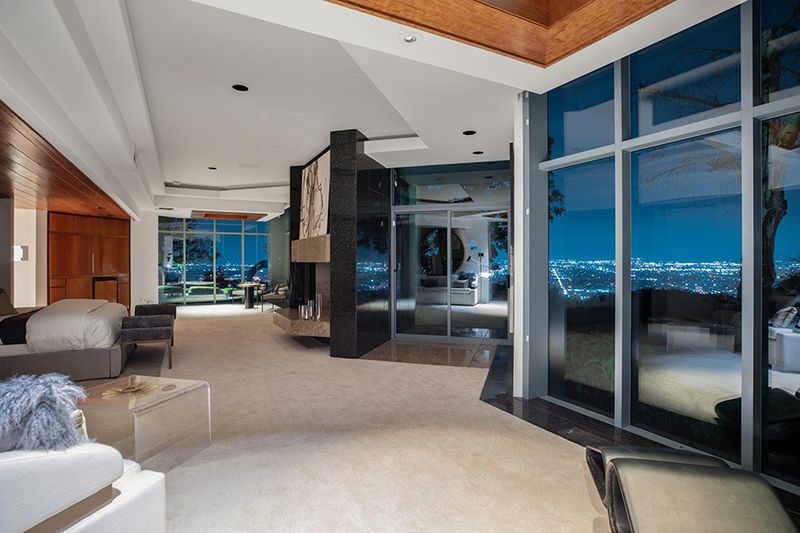 Pharrell Williams' views from the master bedroom
