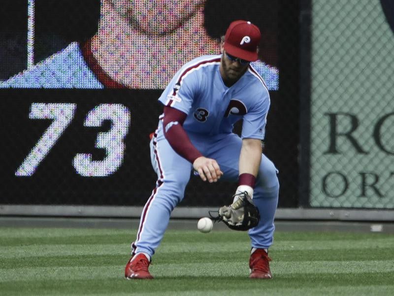 Philadelphia Phillies right fielder Bryce Harper