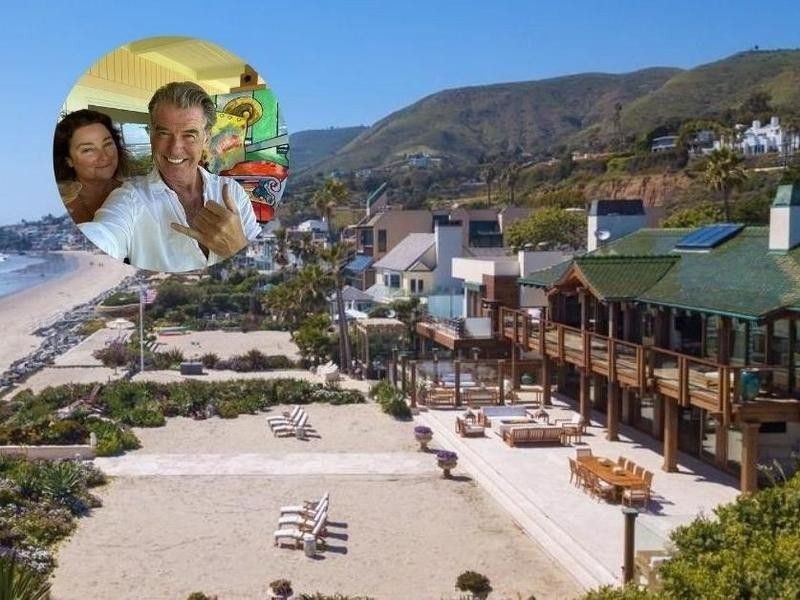 Pierce Brosnan's Malibu mansion