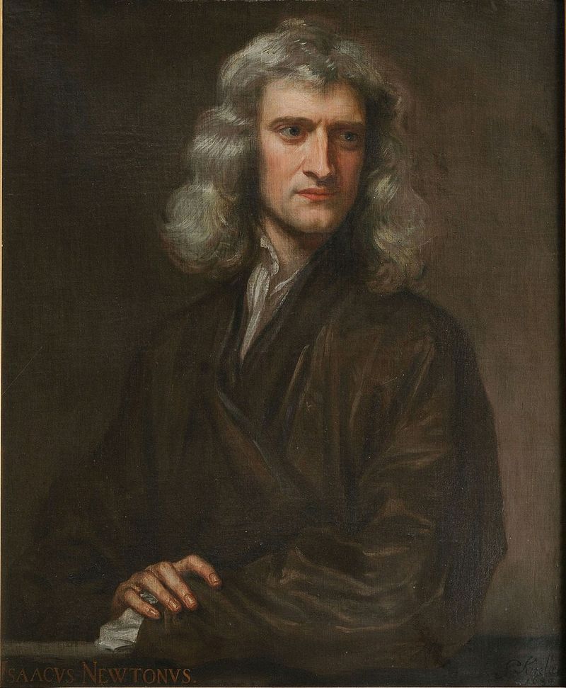 Portrait of Sir Isaac Newton, 1689