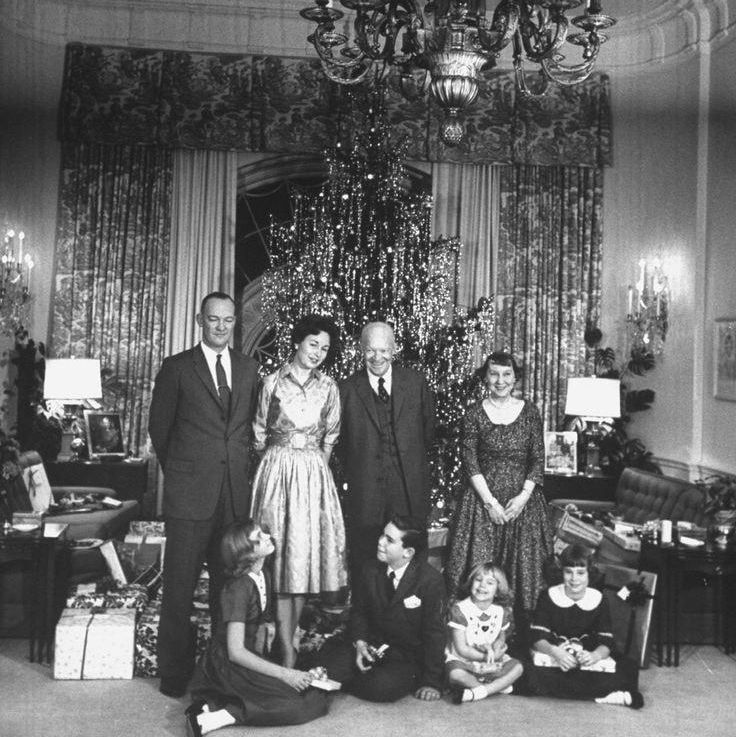 President Eisenhower and family