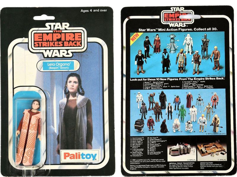 Princess Leia Organa toy in packaging