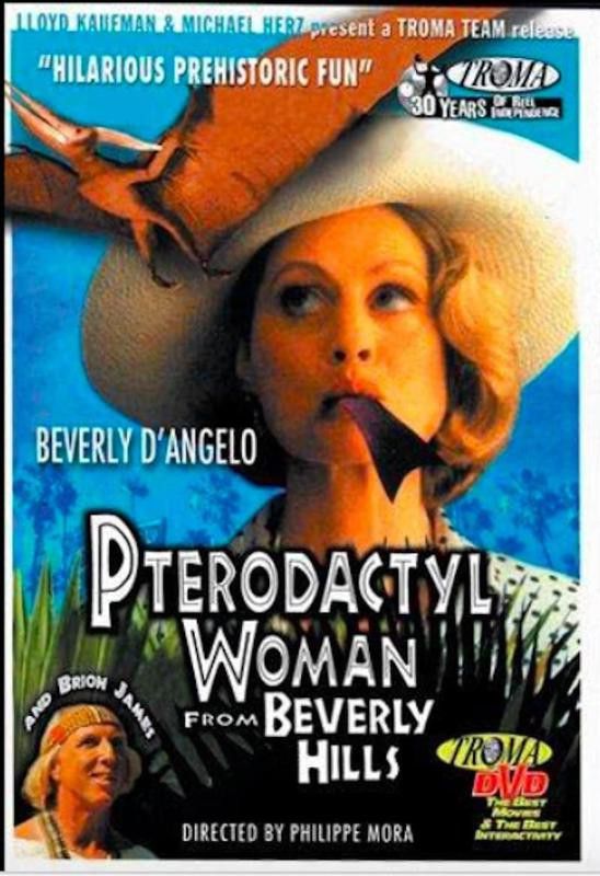 Pterodactyl Woman From Beverly Hills VHS tape