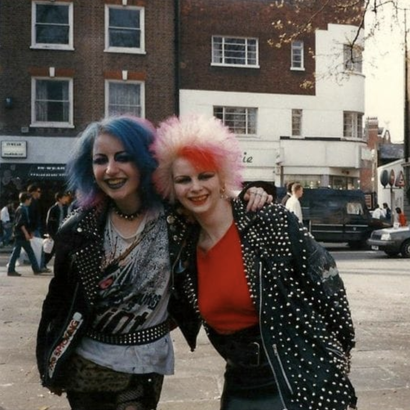 Punk fashion in the 1980s