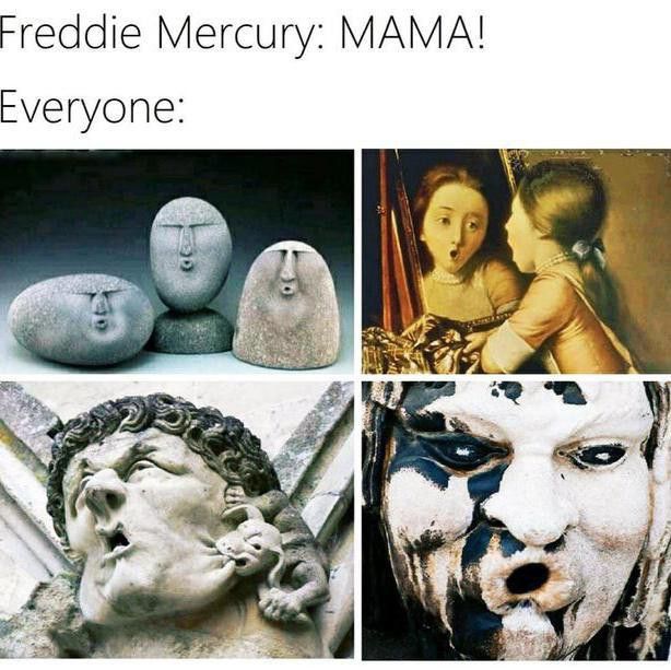 Queen art history meme