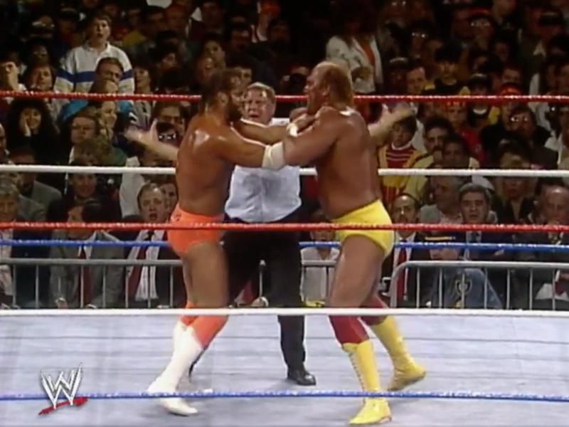 Randy "Macho Man" Savage and Hulk Hogan