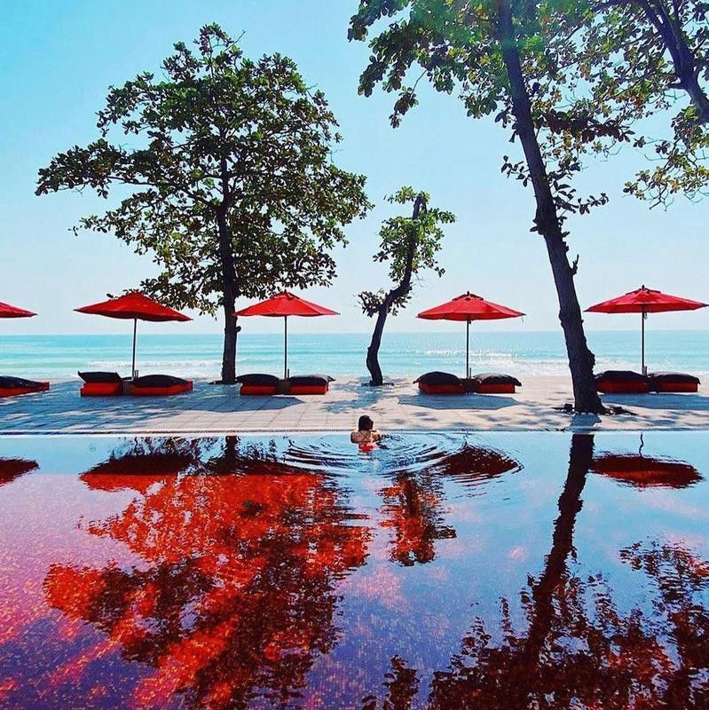 Red-bottomed Pool in Thailand