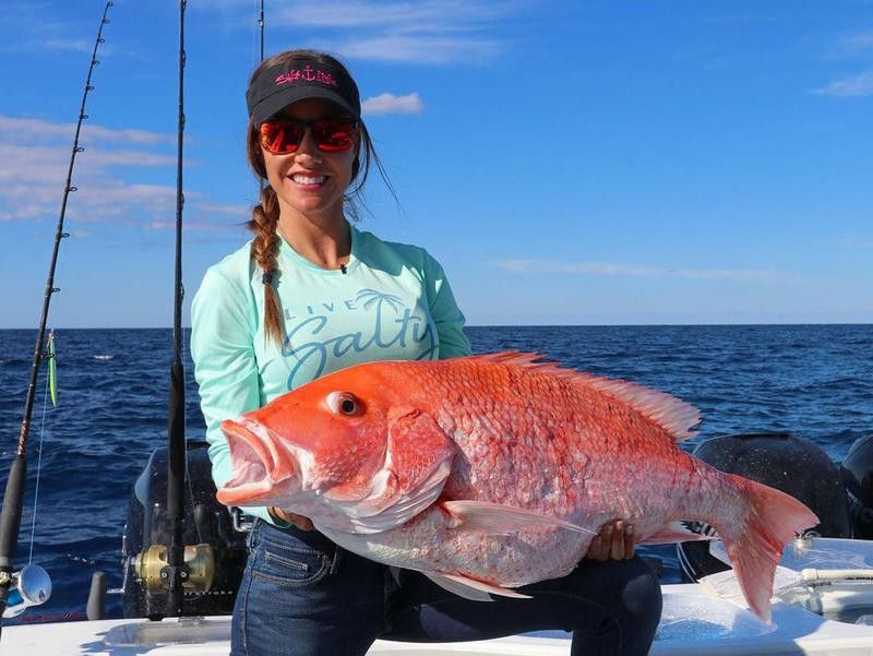 Red snapper fishing
