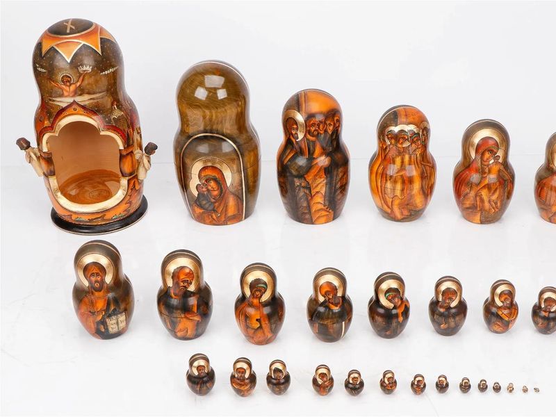Religious Iconography Russian Dolls
