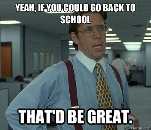 returning to school