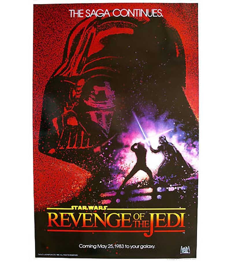 Revenge of the Jedi movie poster