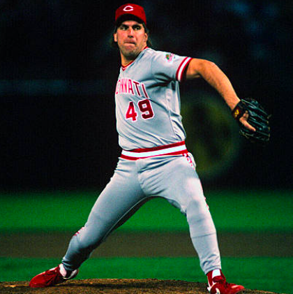 Rob Dibble pitching