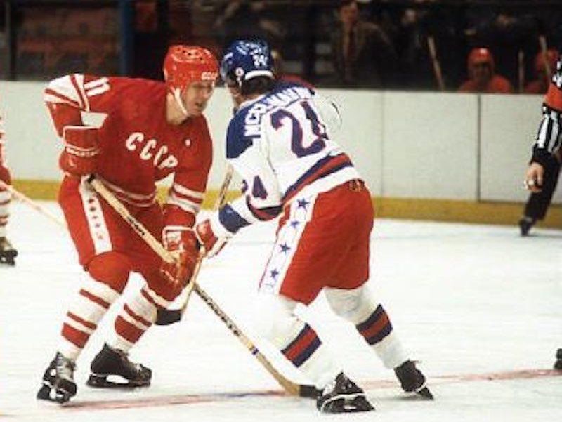 Rob McClanahan vs. Soviet Union player