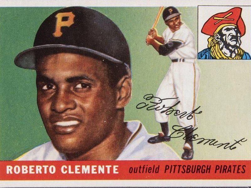 Roberto Clemente valuable rookie card
