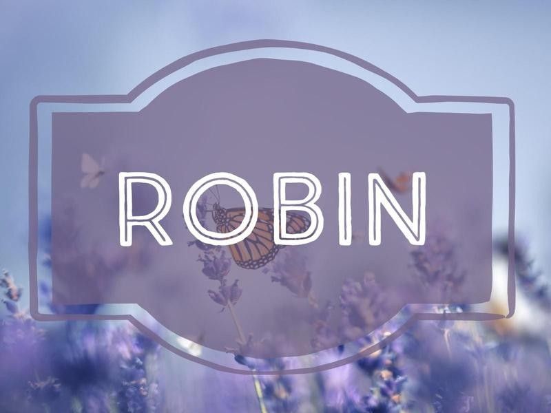 Robin nature-inspired baby name