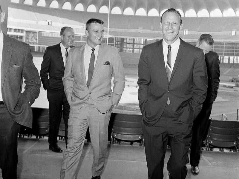 Roger Maris and Stan Musial