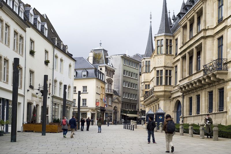 Rue du Marche-aux-Herbes in Luxembourg City