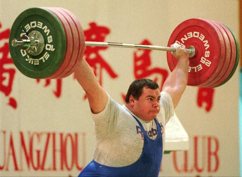 Russia's Andrei Chemerkin snatches 197.5kg