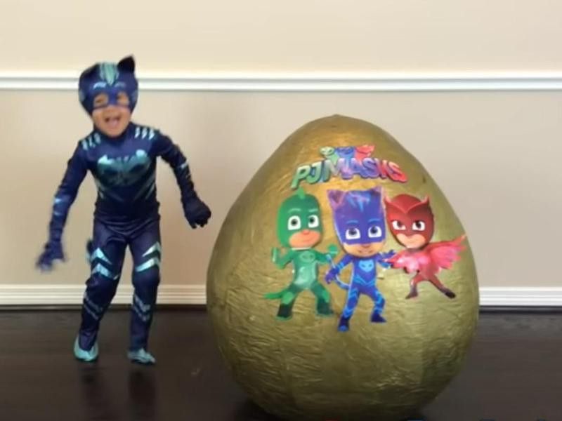 Ryan's World PJ Masks surprise egg