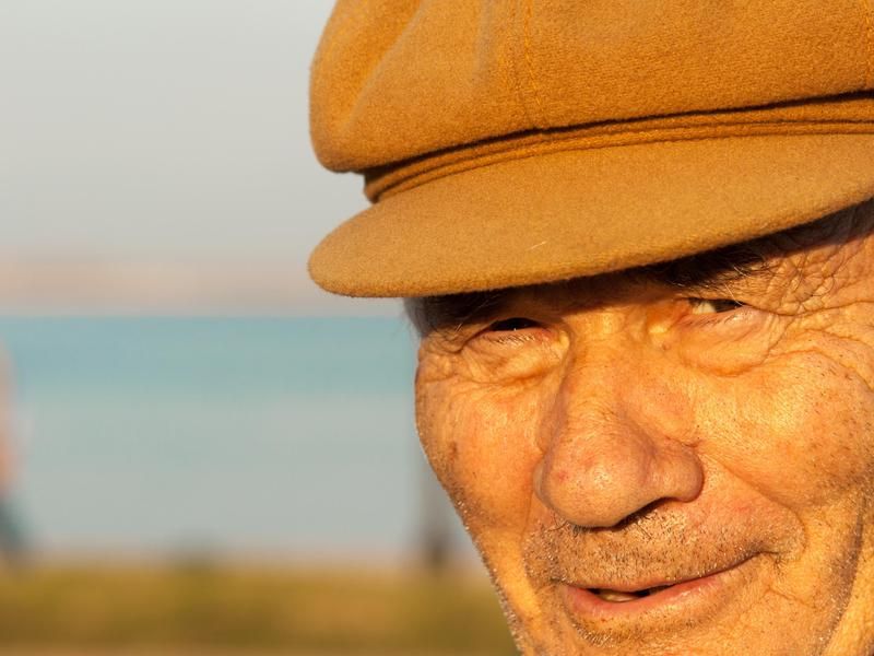 Sardinian elderly man