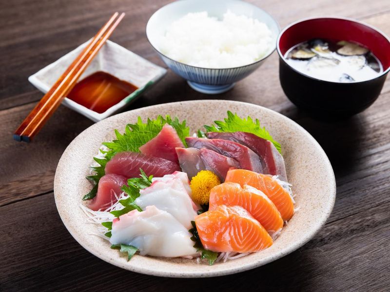 Sashimi Plate, hangover cure idea