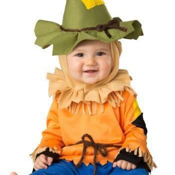 Scarecrow baby costume