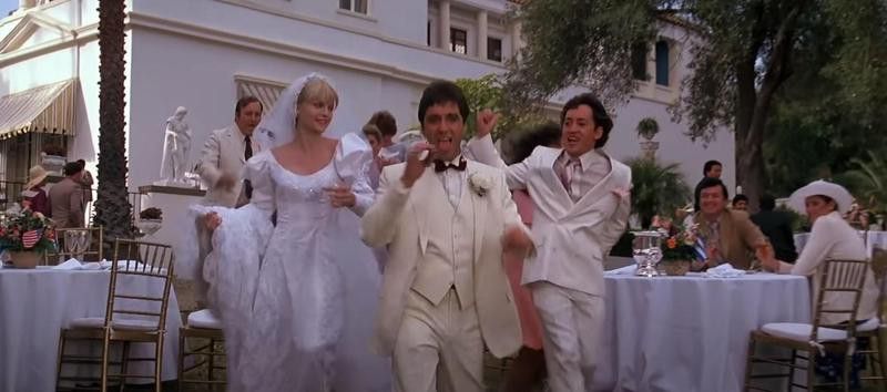 Scarface wedding scene