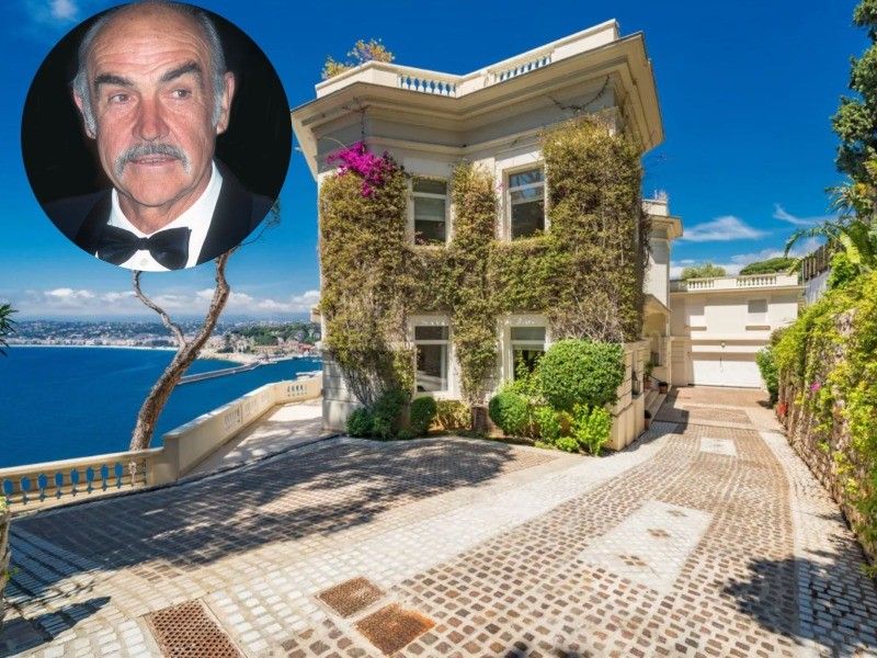 Sean Connery's old house on the French Riviera