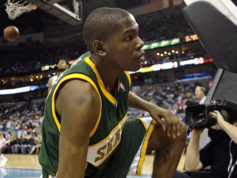 Seattle SuperSonics power forward Kevin Durant
