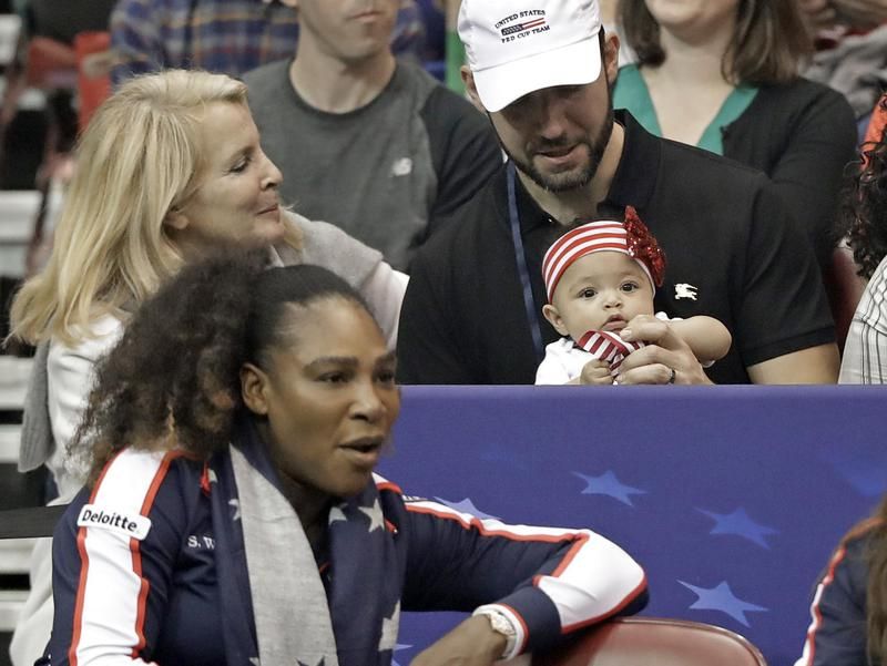 Serena Williams, Alexis Ohanian, Alexis Olympia Ohanian jr.