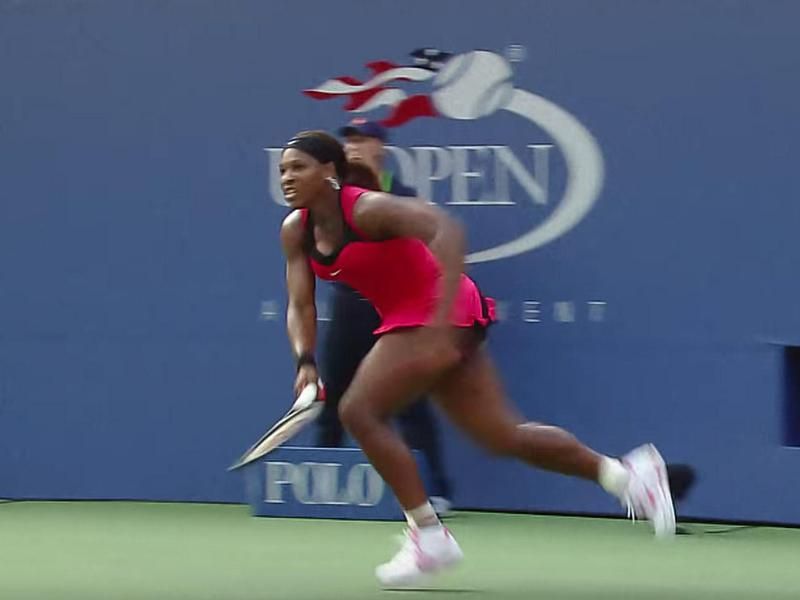 Serena Williams in Nike commercial