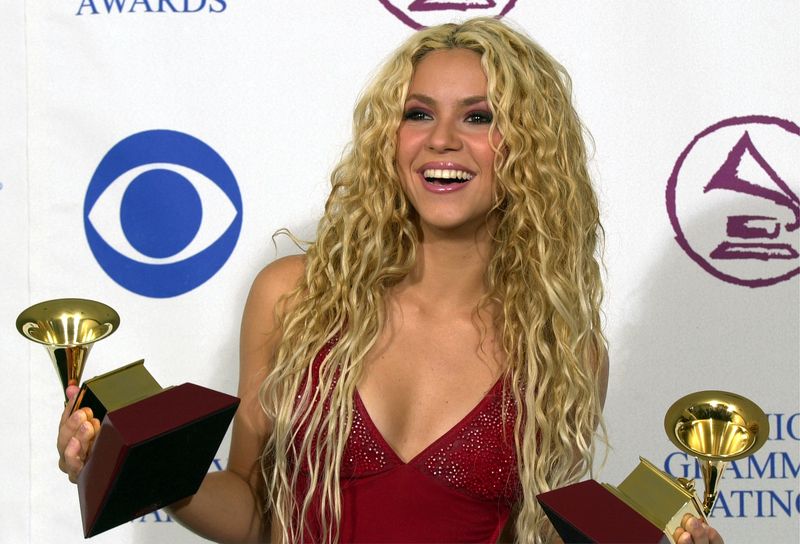 Shakira in 2000