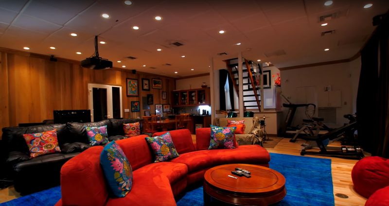 Shania Twain's multipurpose room